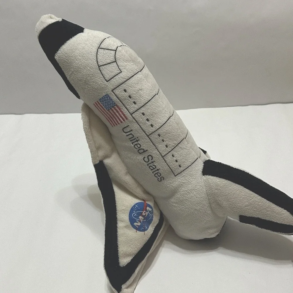 Wowtoyz Cuddle Zoo Space Shuttle Plush NASA Space Program USA Spaceship 13